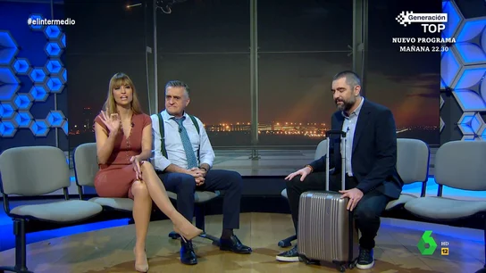 Sandra Sabatés analiza los datos de la fuga de cerebros en España: 500.000 millones de euros perdidos en capital humano Sandra Sabatés, Wyoming y Dani Mateo analizan los datos de un informe sobre pérdida de talento en España, que indica que solo en 2022 supuso 155.000 millones de euros en capital humano. Los destinos predilectos, en este vídeo de El Intermedio.