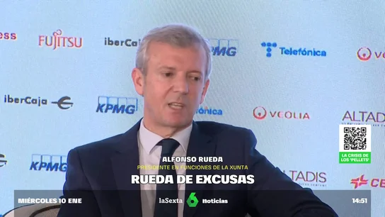 Las contradicciones de Alfonso Rueda con la crisis de los 'pellets' Las contradicciones de Alfonso Rueda con la crisis de los 'pellets'