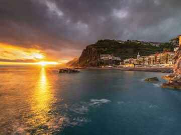 Puesta de sol en Madeira