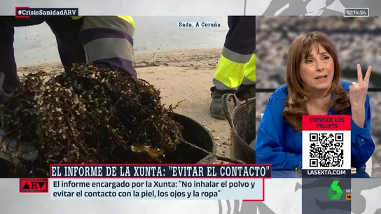 Angélica Rubio, sobre los pellet en Galicia: "Es obvio que Alfonso Rueda ha mentido, querían ocultarlo para que la gente no pensara en el Prestige" Angélica Rubio, sobre los pellet en Galicia: "Es obvio que Alfonso Rueda ha mentido, querían ocultarlo para que la gente no pensara en el Prestige"