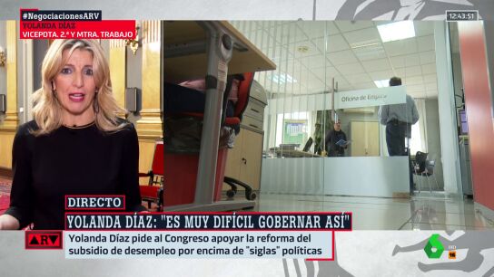 Yolanda D&iacute;az en Al Rojo Vivo