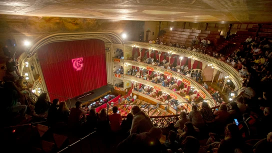 Imagen del Gran Teatro Falla (Cádiz) durante el Concurso Oficial de Agrupaciones Carnavalescas (COAC) de 2024. Imagen del Gran Teatro Falla (Cádiz) durante el Concurso Oficial de Agrupaciones Carnavalescas (COAC) de 2024.