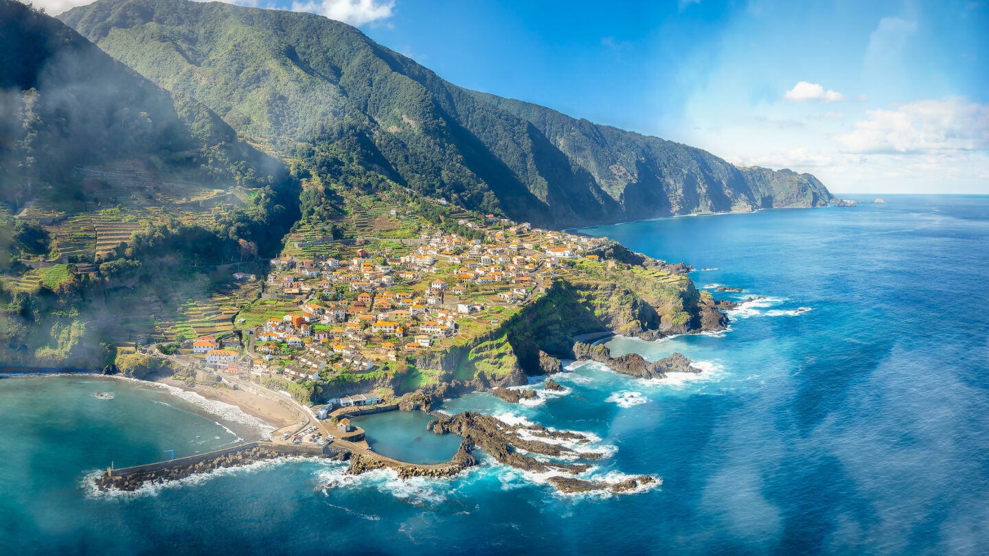Pueblo de Seixal de la costa norte, Madeira
