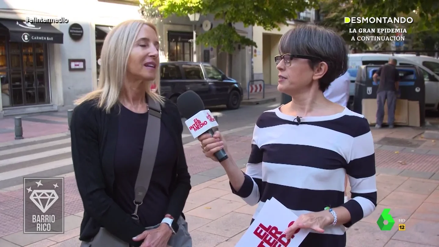 La reacción de Thais Villas cuando una vecina de un barrio rico cuenta que dos de sus amigas trabajan como "esposas" La reacción de Thais Villas cuando una vecina de un barrio rico cuenta que dos de sus amigas trabajan como "esposas"