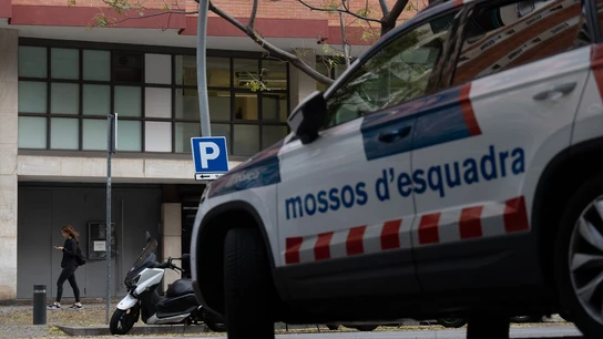 Imagen de archivo de un coche de los Mossos d'Esquadra. Imagen de archivo de un coche de los Mossos d'Esquadra.