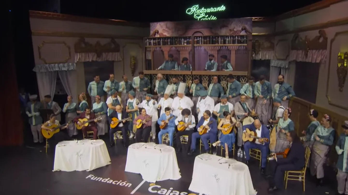 El coro 'El gremio' en la fase preliminar del COAC de 2024 El coro 'El gremio' en la fase preliminar del COAC de 2024