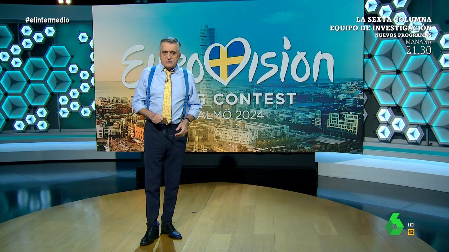 Wyoming, sobre la participación de Israel en Eurovisión: "No deberían aceptar a quien cometa crímenes de guerra" Wyoming, sobre la participación de Israel en Eurovisión: "No deberían aceptar a quien cometa crímenes de guerra"