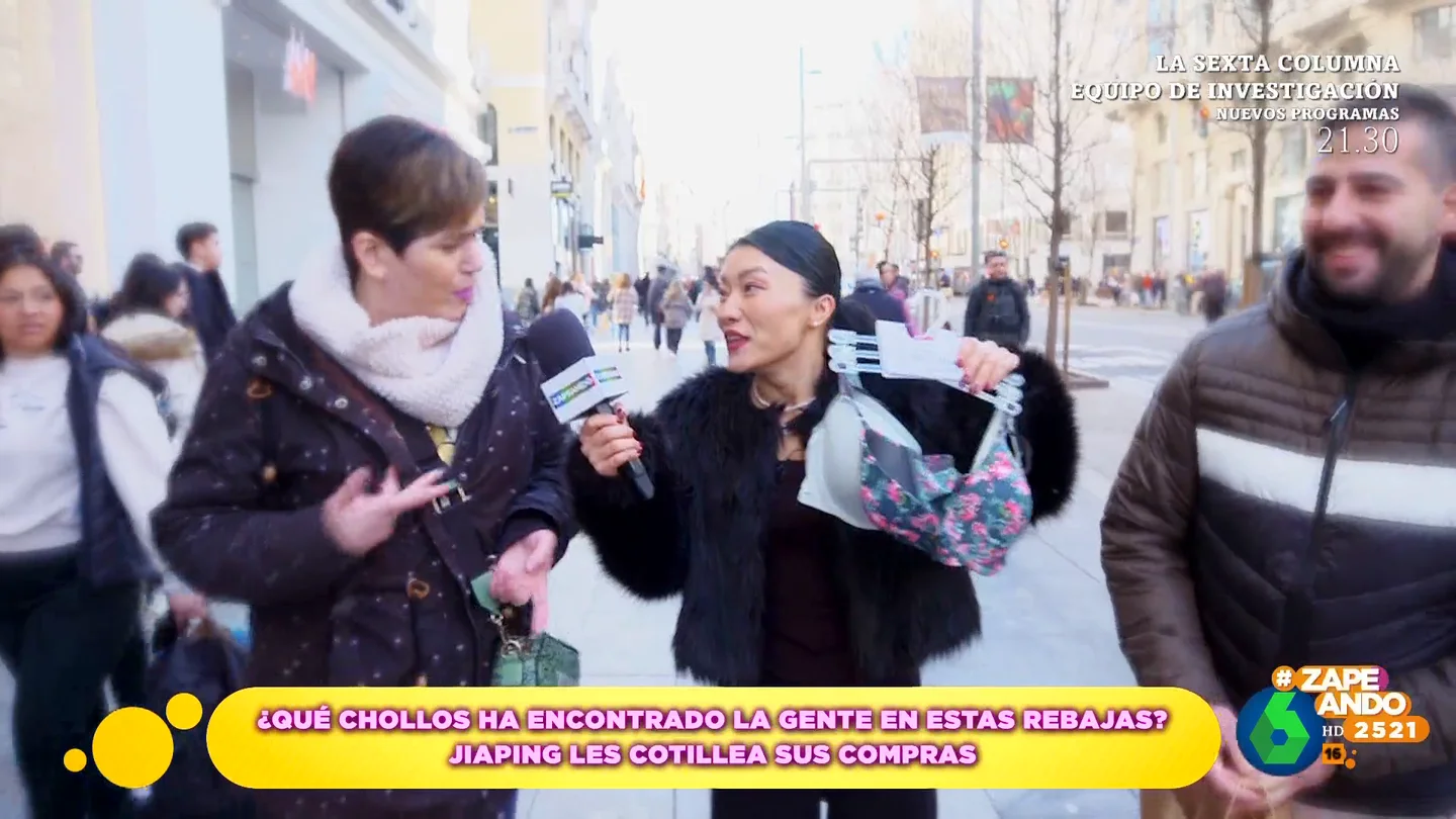 La reacción de Jiaping a las adquisiciones de una mujer en rebajas: "Este es más sexy, para noches de ocasión" La reacción de Jiaping a las adquisiciones de una mujer en rebajas: "Este es más sexy, para noches de ocasión"