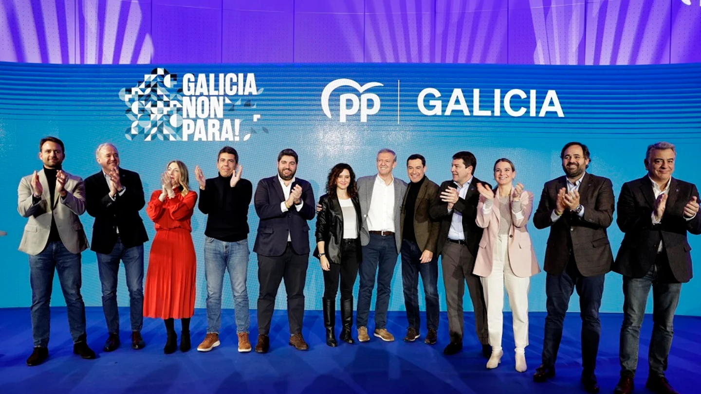 Líderes territoriales del PP con Alfonso Rueda en Galicia Líderes territoriales del PP con Alfonso Rueda en Galicia