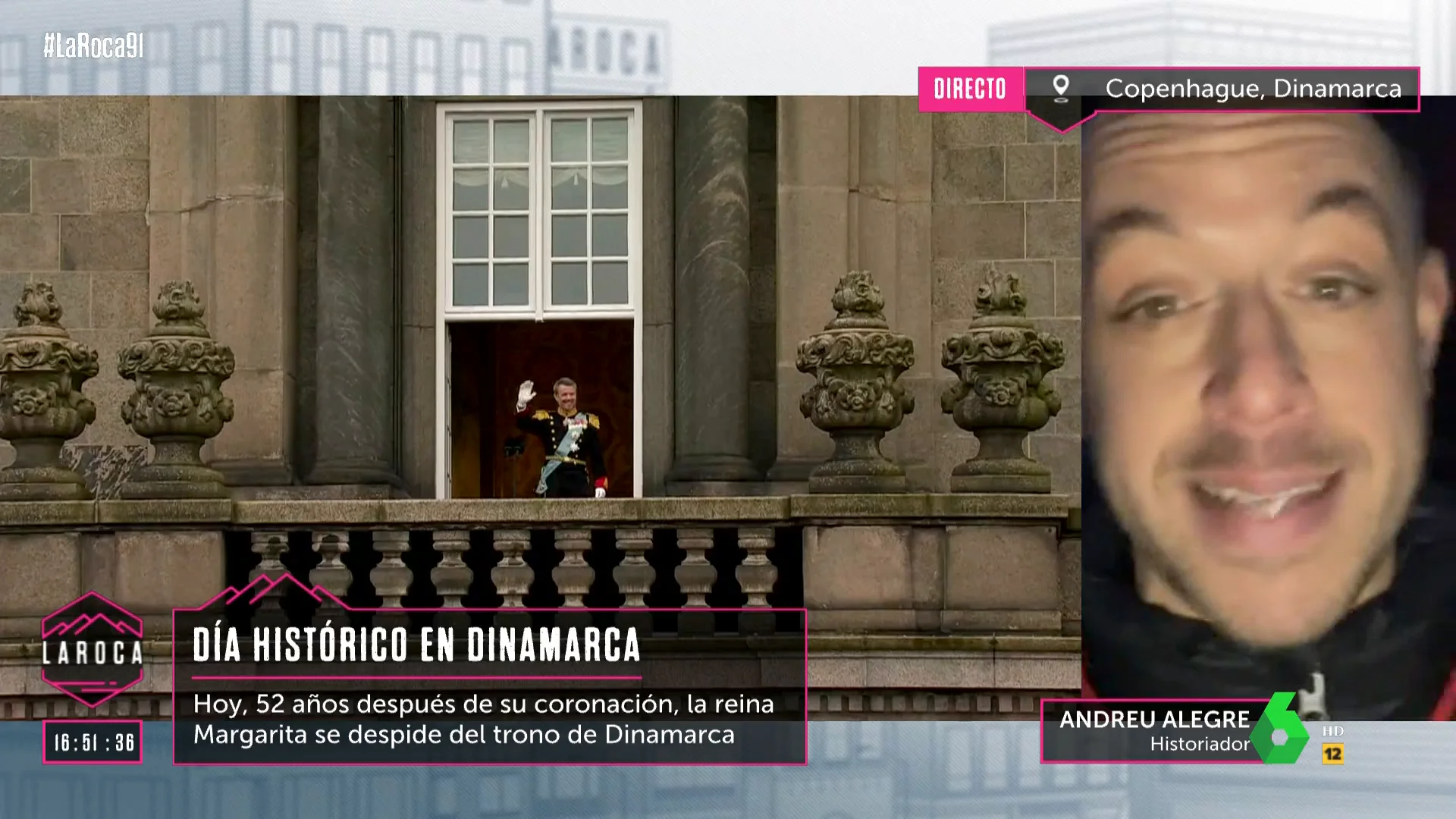  Un historiador explica qué hay tras el "timing" del relevo en el trono danés: "El tema de Genoveva Casnova ha influido bastante"