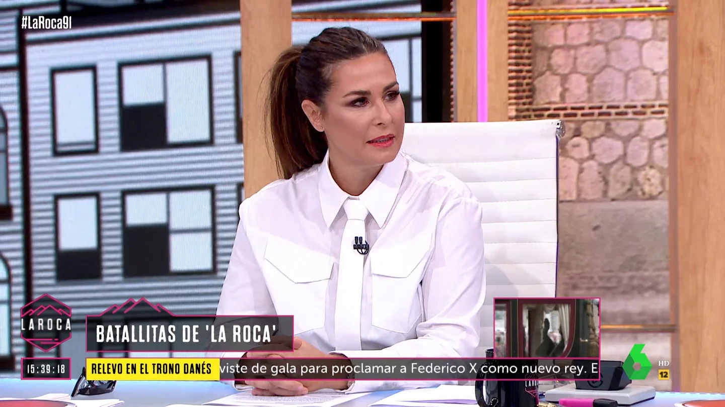 El detalle de Nuria Roca que llama la atención a Juan del Val: "Estoy un poco tensa" El detalle de Nuria Roca que llama la atención a Juan del Val: "Estoy un poco tensa"
