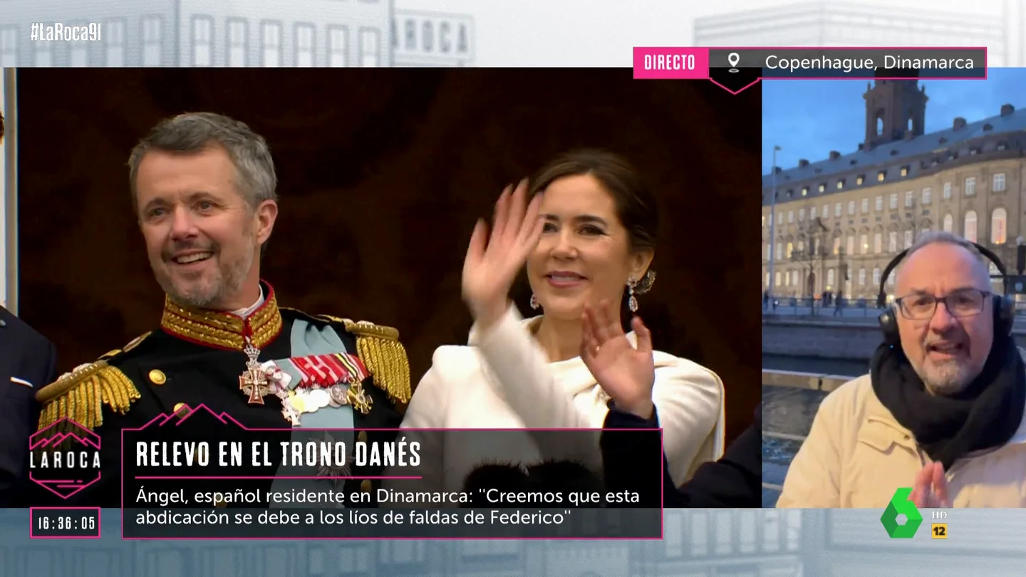 LA ROCA | La opinión de los daneses sobre las "andanzas" del nuevo rey Federico X: "No les ha sentado muy bien" LA ROCA | La opinión de los daneses sobre las "andanzas" del nuevo rey Federico X: "No les ha sentado muy bien"