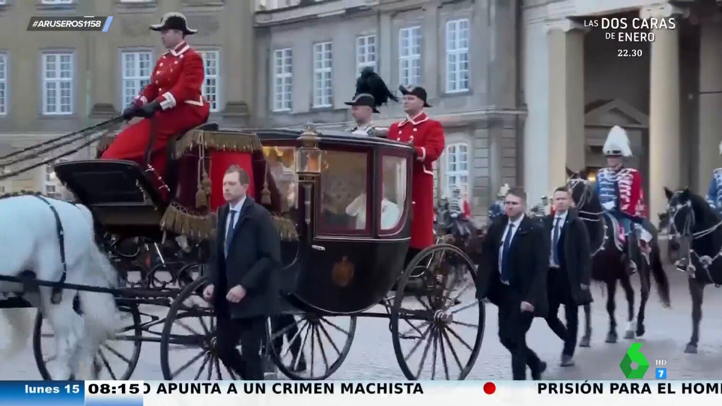 El divertido detalle de la coronaci&oacute;n de Federico de Dinamarca que solo ha notado Alfonso Ar&uacute;s: "&iexcl;Son los de los autos de choque!"