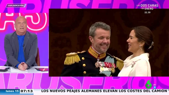 Alfonso Arús analiza la 'cobra' de Mary a Federico de Dinamarca en la coronación: "Los reyes reinan, pero casi seguro que no se quieren" Alfonso Arús analiza la 'cobra' de Mary a Federico de Dinamarca en la coronación: "Los reyes reinan, pero casi seguro que no se quieren"