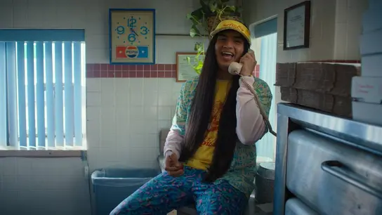 El actor Eduardo Franco en su papel del peculiar pizzero Argyle, en la temporada 4 de 'Stranger Things'. El actor Eduardo Franco en su papel del peculiar pizzero Argyle, en la temporada 4 de 'Stranger Things'.