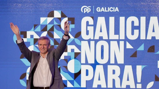 El presidente de Galicia, Alfonso Rueda, en un acto junto a sus homólogos en otras CCAA para analizar cómo "Construir España desde las comunidades autónomas".  El presidente de Galicia, Alfonso Rueda, en un acto junto a sus homólogos en otras CCAA para analizar cómo "Construir España desde las comunidades autónomas".