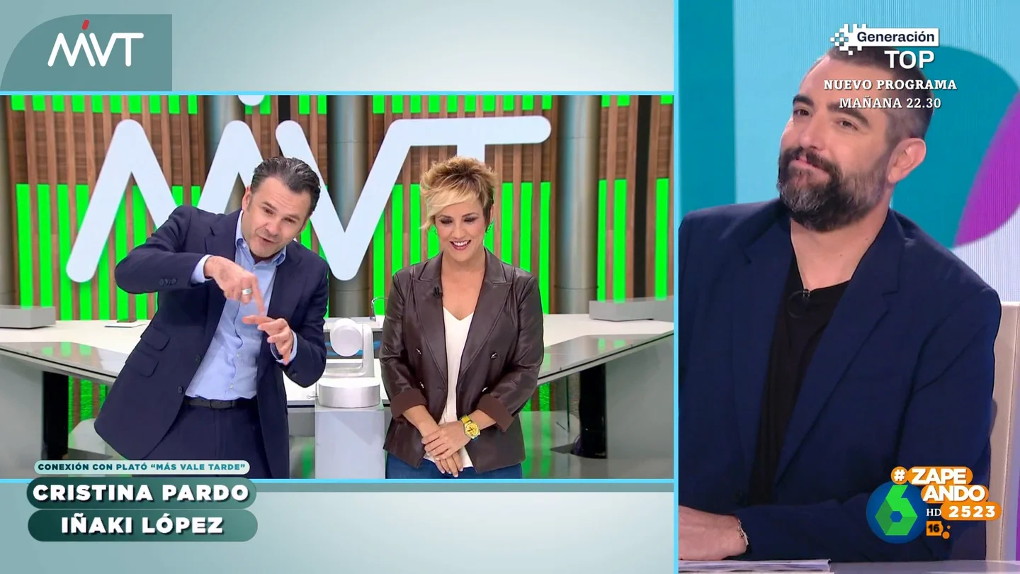 Del 'Torombolo' y el 'Cerebrito' al 'San Francisco' sin alcohol: Iñaki López y Dani Mateo recuerdan las bebidas de su juventud "Malibú piña, he rejuvenecido 20 años", comenta Iñaki López, que recuerda con Cristina Pardo y Dani Mateo bebidas de juventud, como el licor 43 con chocolate. Su divertida conversación, en este vídeo de Zapeando.