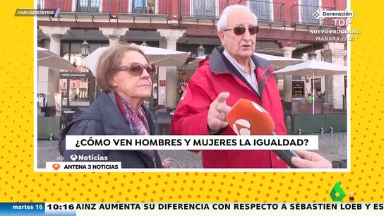 La indignante reacción de un hombre al prohibir a su mujer hablar: "Como no creo en la igualdad, no le dejo contestar" La indignante reacción de un hombre al prohibir a su mujer hablar: "Como no creo en la igualdad, no le dejo contestar"