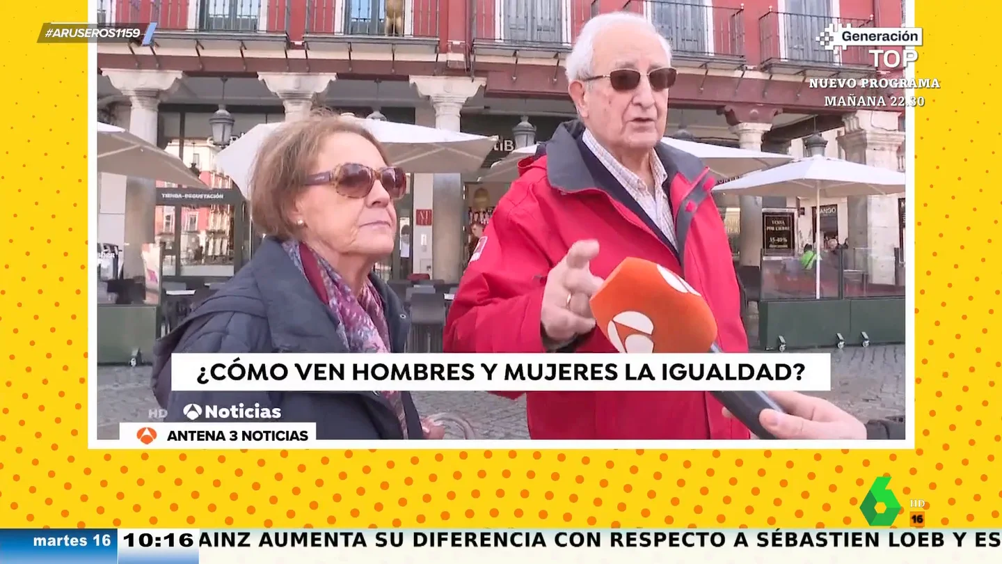 La indignante reacción de un hombre al prohibir a su mujer hablar: "Como no creo en la igualdad, no le dejo contestar" La indignante reacción de un hombre al prohibir a su mujer hablar: "Como no creo en la igualdad, no le dejo contestar"