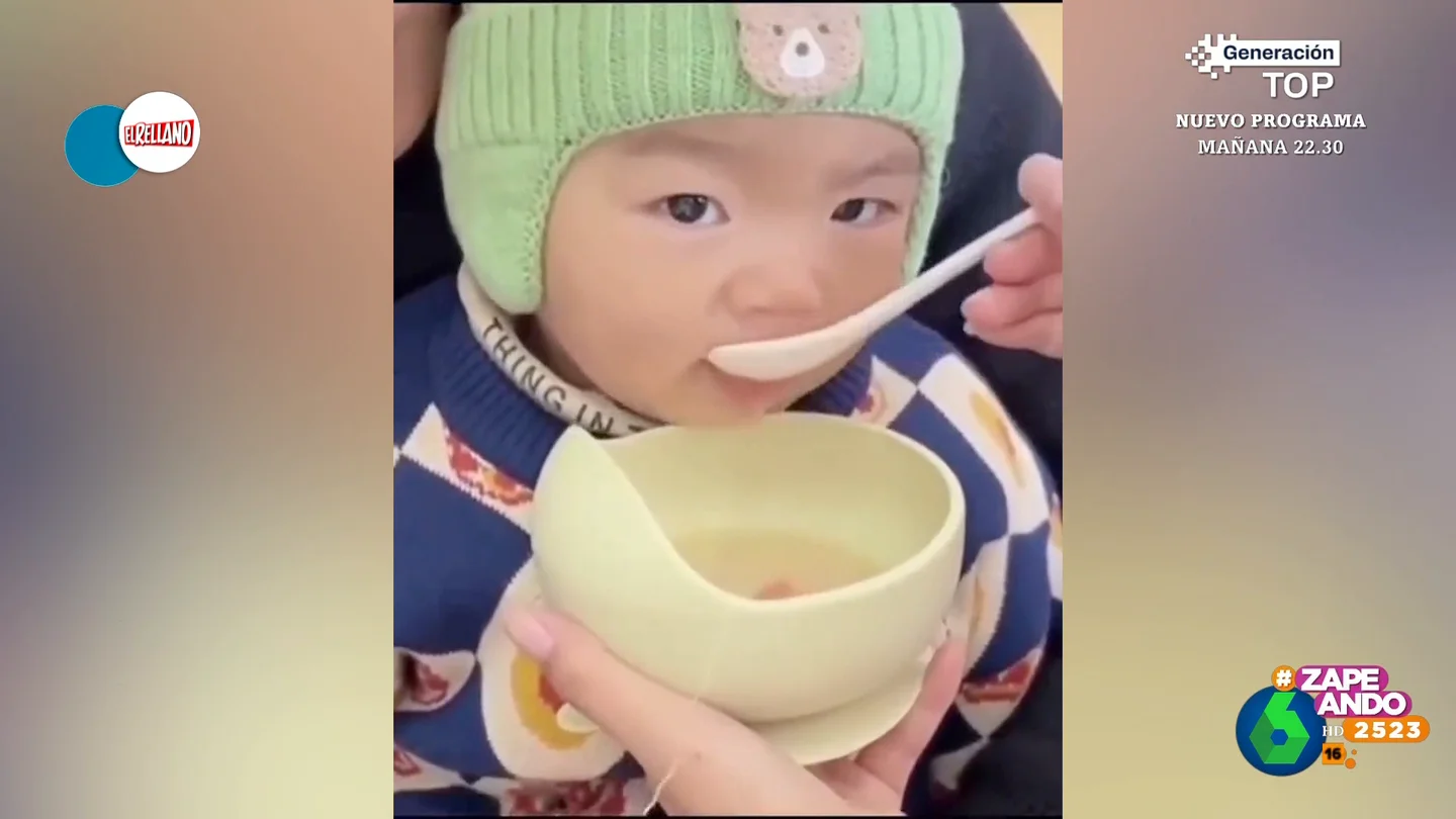 El método definitivo que utilizan unos padres para que su hijo coma sopa sin protestar El método definitivo que utilizan unos padres para que su hijo coma sopa sin protestar
