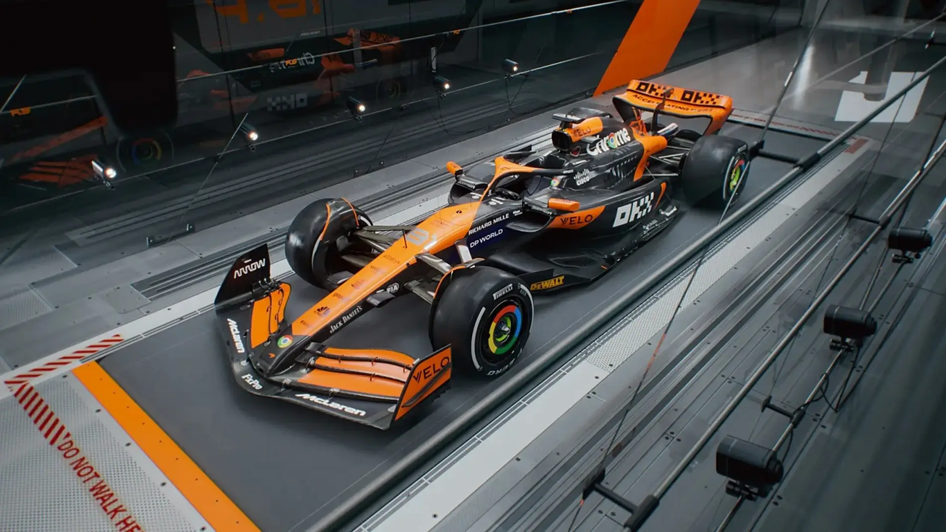 McLaren presenta los colores para su Fórmula 1 de 2024
