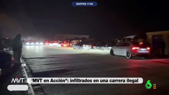 MVT se infiltra en una carrera ilegal MVT se infiltra en una carrera ilegal
