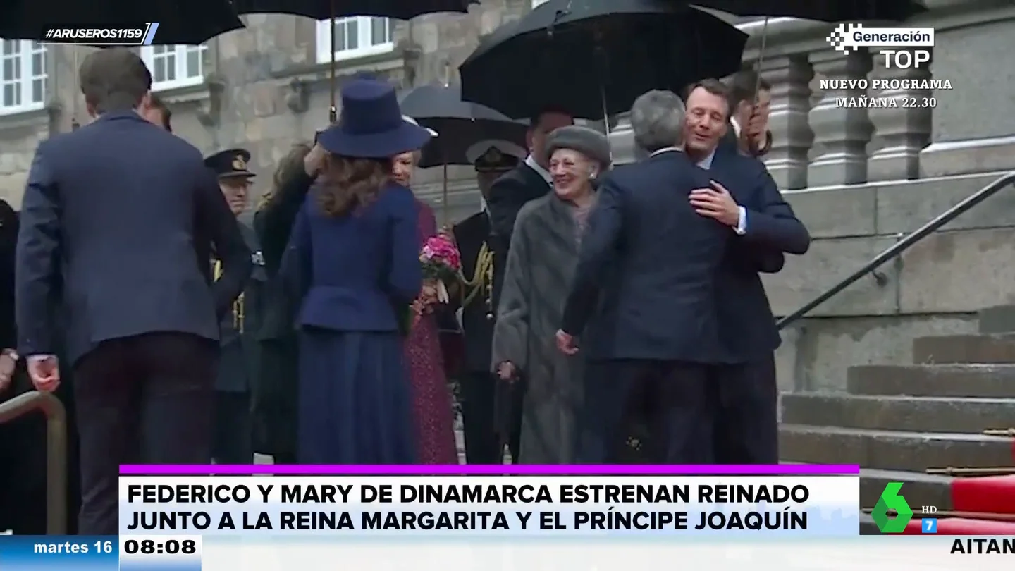 Alfonso Arús, del "cambio radical de Mary de Dinamarca con la reina Margarita": "Ahora es, 'hola, colegui'" Alfonso Arús, del "cambio radical de Mary de Dinamarca con la reina Margarita": "Ahora es, 'hola, colegui'"