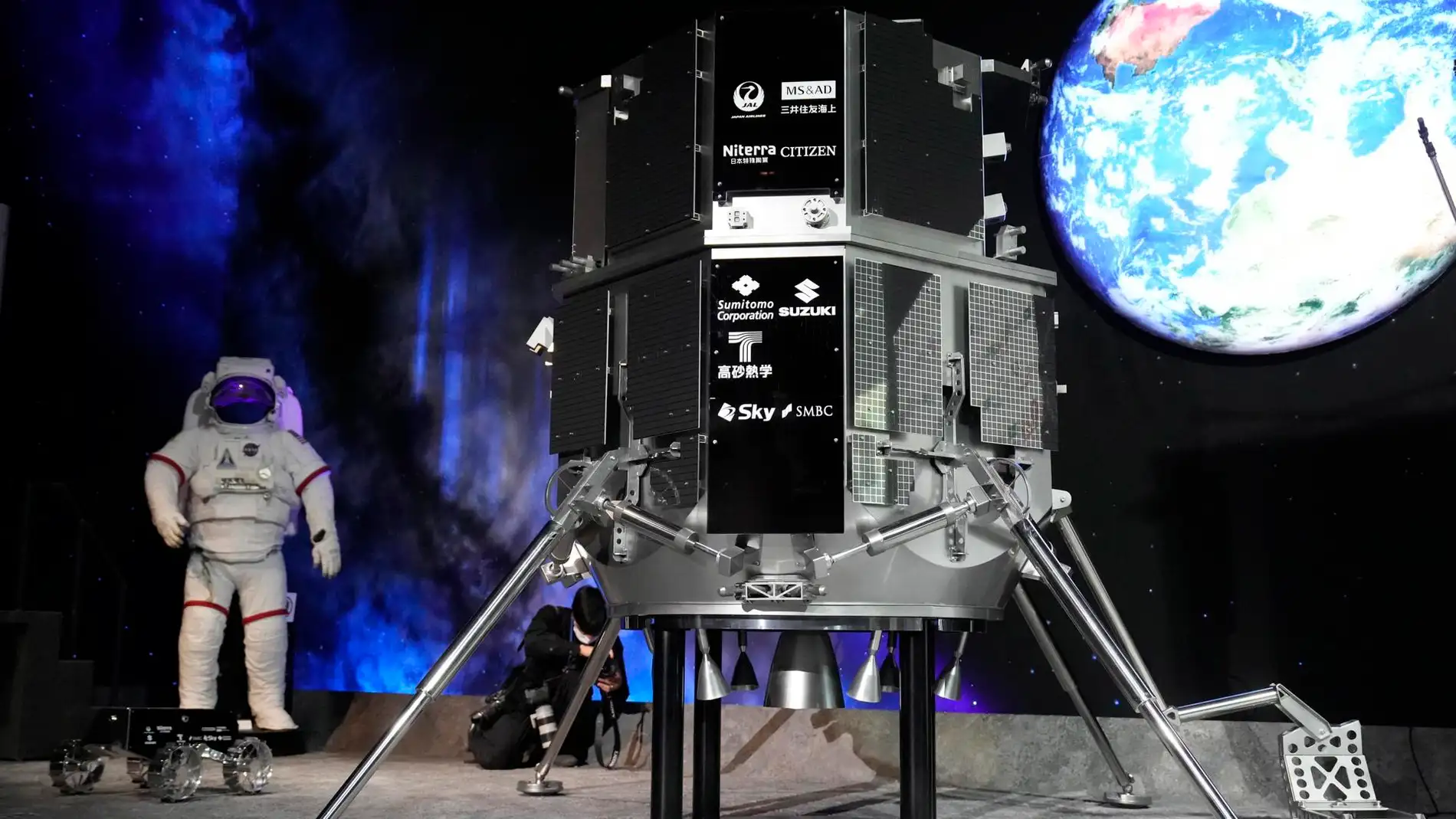 Japón se prepara para intentar su primer aterrizaje exitoso de un módulo en la Luna