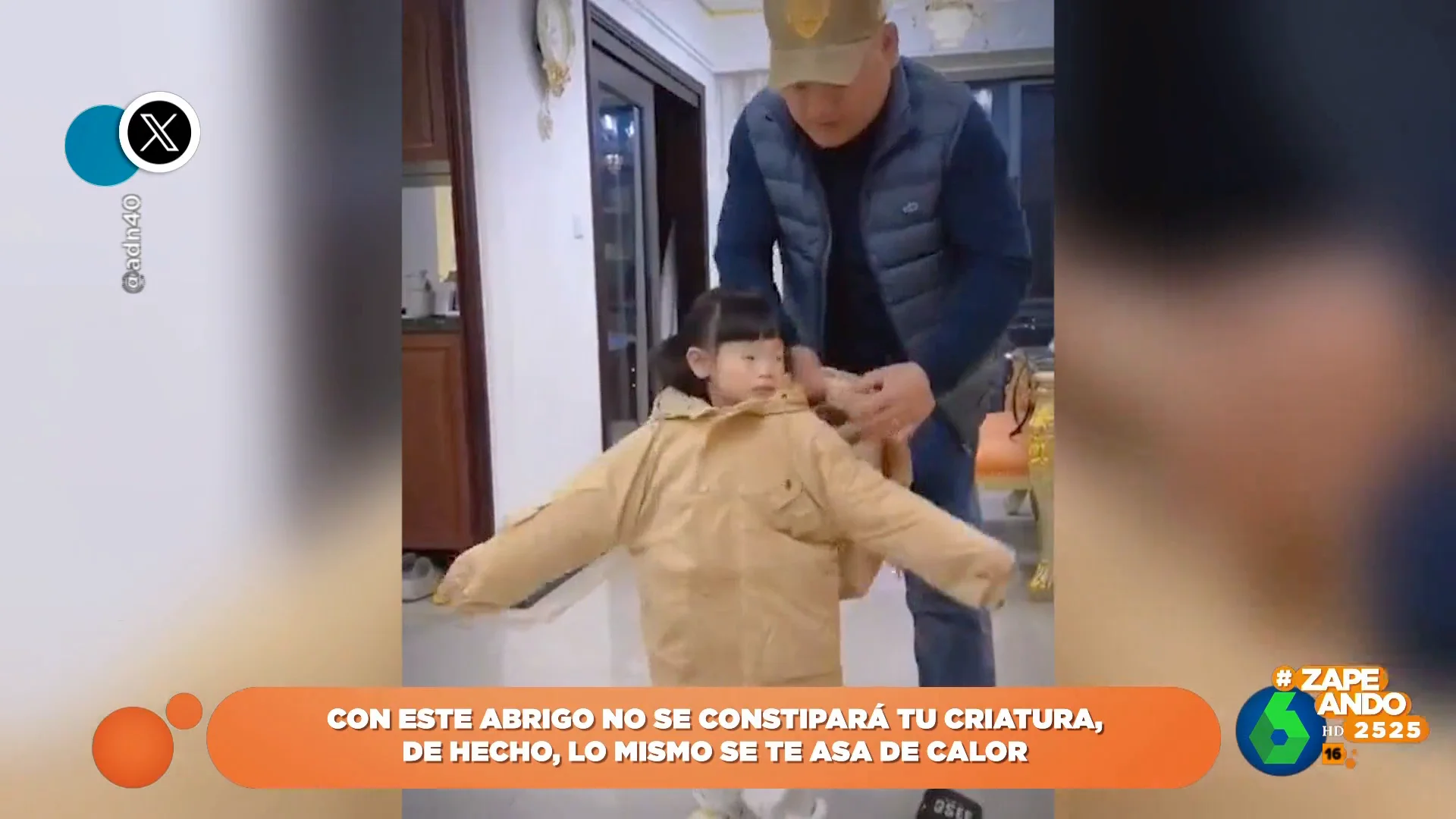 Descubre el "abrigo kebab" para niños que ha conseguido hacerse viral en redes