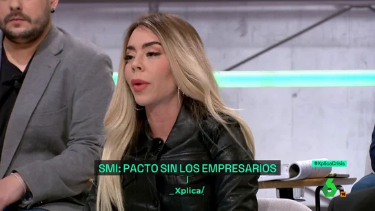 Gisela Turazzini, sobre la subida del SMI: "Empresarios y sindicatos podríamos haber llegado a un acuerdo sin que nos estén restando libertades" Gisela Turazzini, sobre la subida del SMI: "Empresarios y sindicatos podríamos haber llegado a un acuerdo sin que nos estén restando libertades"