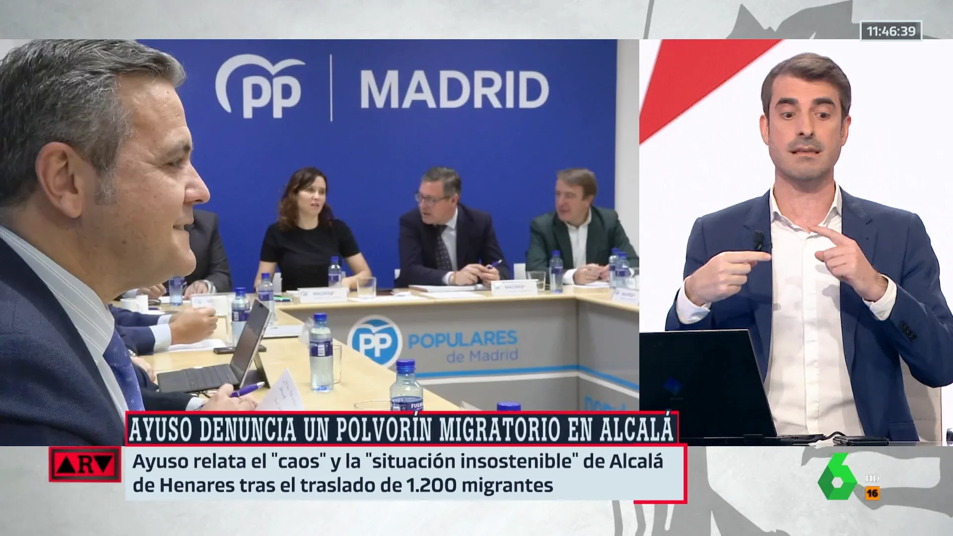 Simón, tras las palabras de Ayuso sobre los migrantes de Alcalá y las agresiones sexuales: "¿Qué pasa, que no hay españoles negros?"