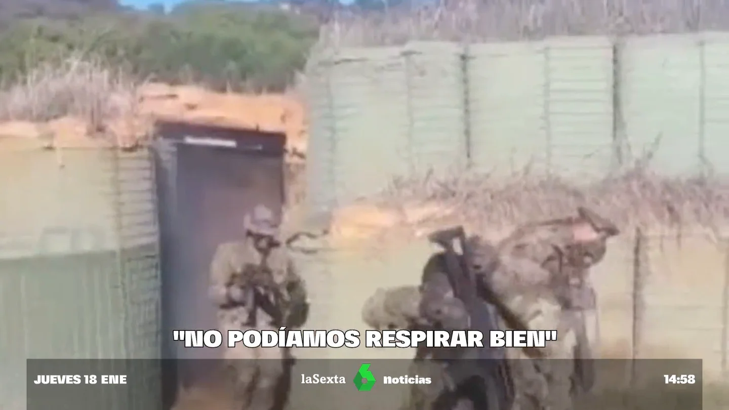 Acusan al capitán Zúñiga de usar gases lacrimógenos en las instrucciones en Cerro Muriano: "No podíamos respirar bien" Acusan al capitán Zúñiga de usar gases lacrimógenos en las instrucciones en Cerro Muriano: "No podíamos respirar bien"