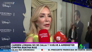  Carmen Lomana insiste en que Ágatha Ruiz de la Prada "baila fatal"