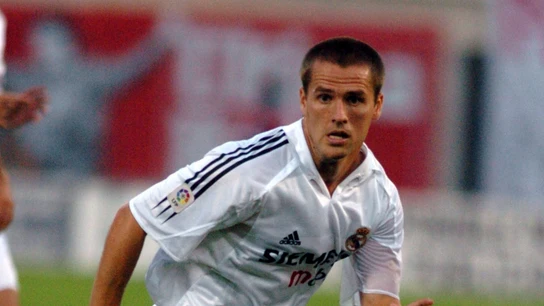 Michael Owen, en una foto de archivo de su etapa en el Real Madrid Michael Owen, en una foto de archivo de su etapa en el Real Madrid