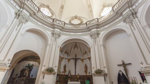 Interior de la Iglesia de San Pedro de Cuenca