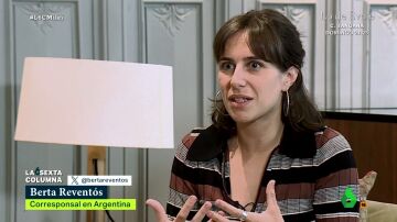 Berta Reventós, corresponsal en Argentina.