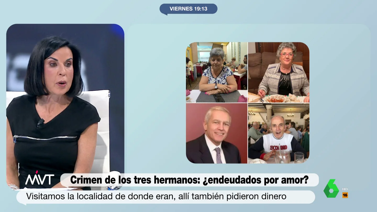 La reflexión de Beatriz de Vicente sobre el crimen de los hermanos en Morata de Tajuña: "Es una historia de otros tiempos..." La reflexión de Beatriz de Vicente sobre el crimen de los hermanos en Morata de Tajuña: "Es una historia de otros tiempos..."