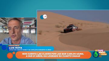 "¿Por qué se va a retirar?": la reflexión de Luis Moya, ex copiloto de Carlos Sainz, tras su nueva victoria en el Rally Dakar