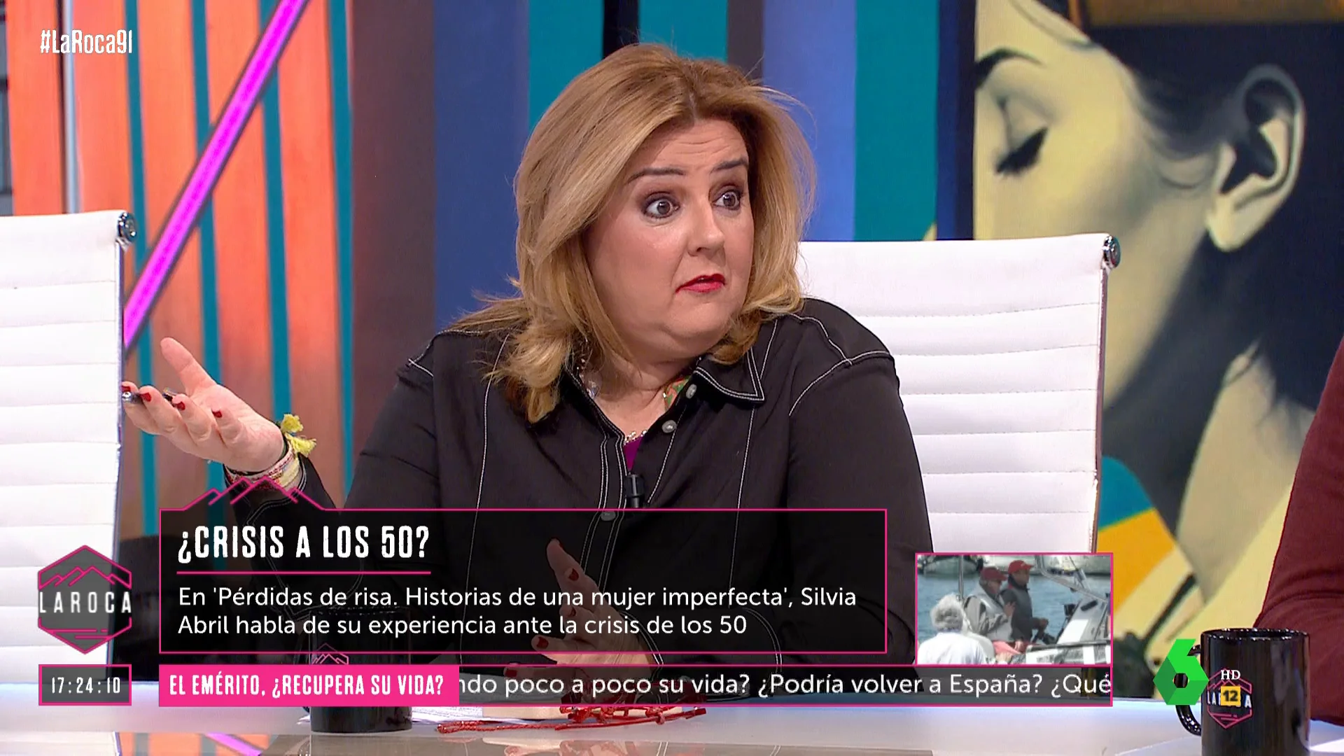 Pilar Vidal en La Roca