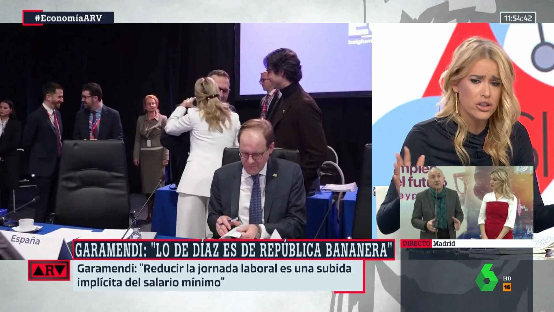 Afra Blanco sobre Garamendi