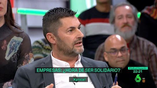 El reproche de Eduardo Abad a los empresarios rácanos El reproche de Eduardo Abad a los empresarios rácanos