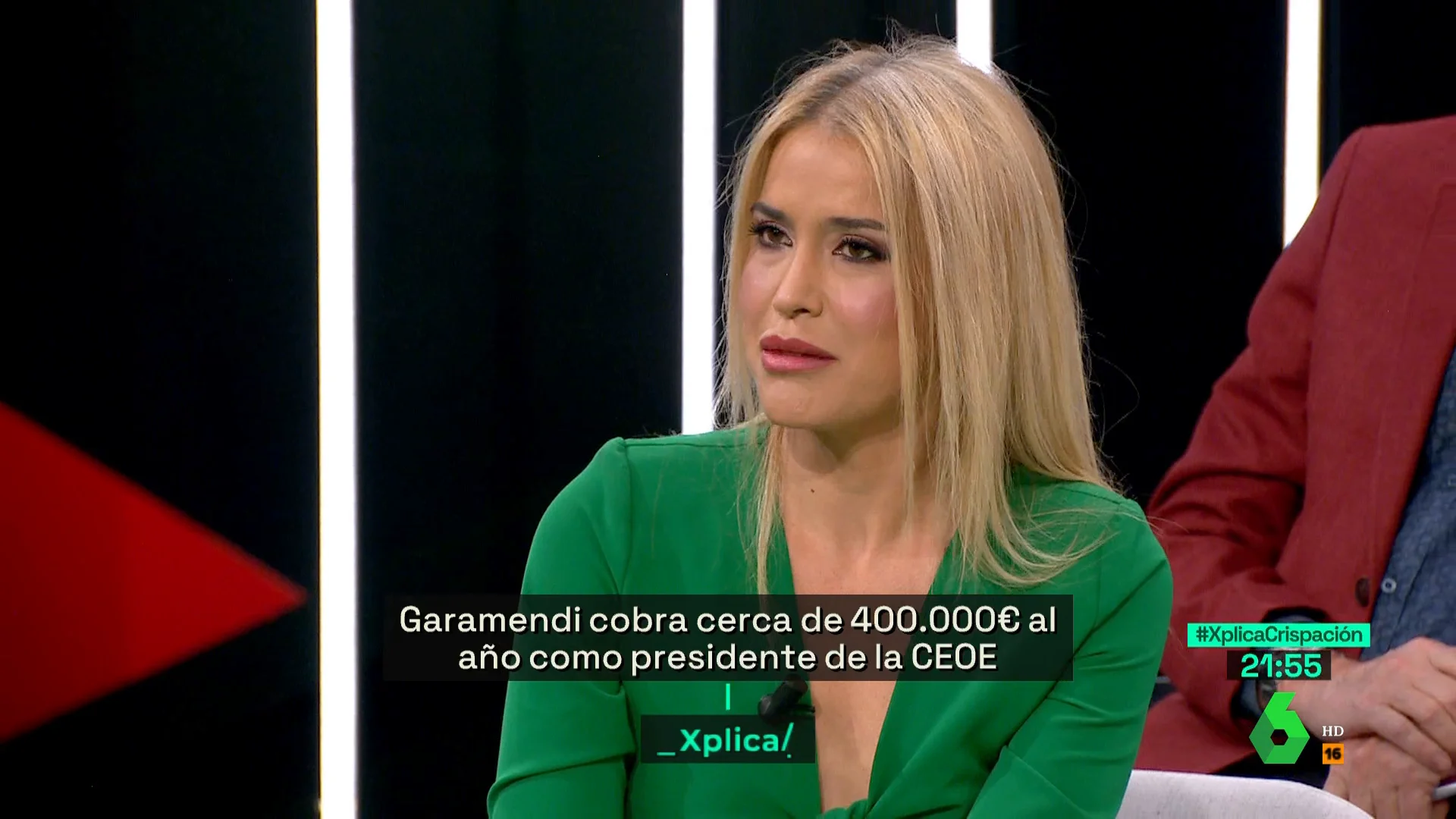 El reproche de Afra Blanco a Garamendi tras acusar de populismo a Yolanda Díaz por los sueldos de los directivos: "Se llama Constitución"