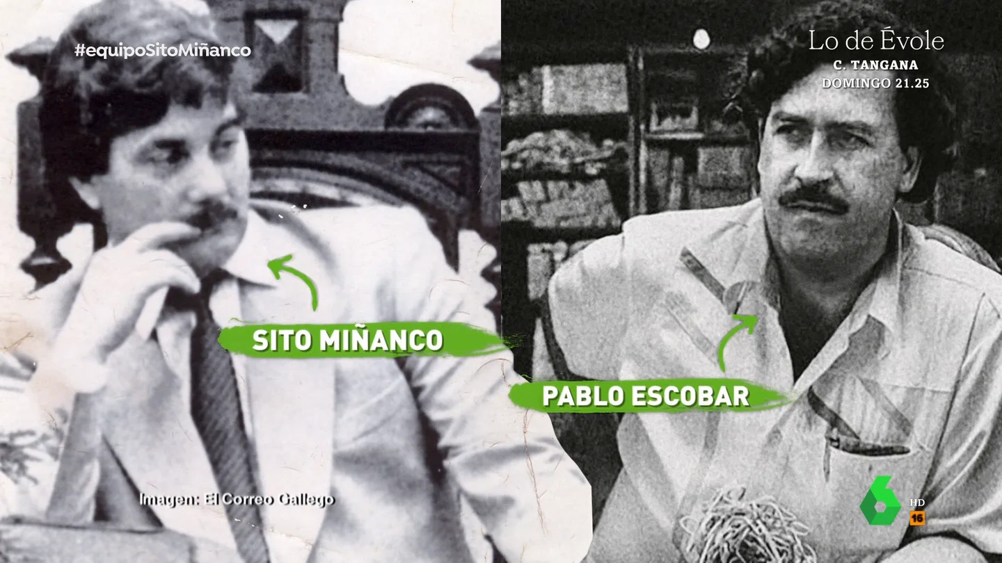 Pablo Escobar, ídolo de Sito Miñanco: así se inspiró el narco gallego en el traficante colombiano Pablo Escobar, ídolo de Sito Miñanco: así se inspiró el narco gallego en el traficante colombiano