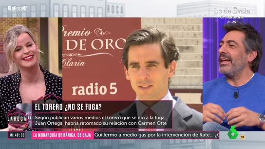 Juan del Val habla de la reconciliación del torero escapista Juan Ortega y Carmen Otte Juan del Val habla de la reconciliación del torero escapista Juan Ortega y Carmen Otte