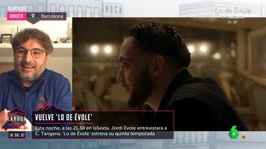 El 'secreto' de Jordi Évole para que sus entrevistados se "abran en canal" como C. Tangana El 'secreto' de Jordi Évole para que sus entrevistados se "abran en canal" como C. Tangana