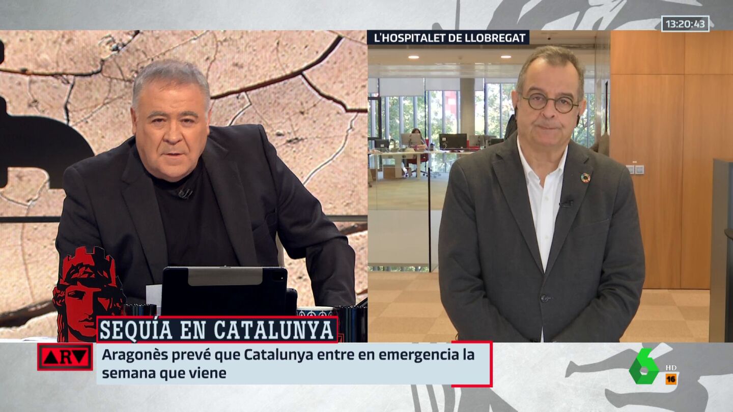 Albert S&aacute;ez, sobre la situaci&oacute;n de sequ&iacute;a en Catalu&ntilde;a: "Va a tener un impacto directo sobre la vida de los ciudadanos"