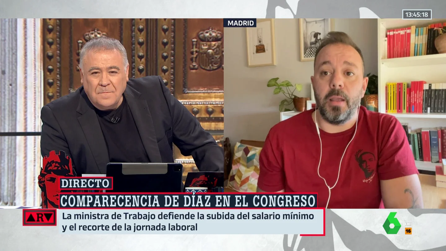 Antonio Maestre, tajante: "Podemos va a buscar el conflicto contra Yolanda Díaz" Antonio Maestre, tajante: "Podemos va a buscar el conflicto contra Yolanda Díaz"