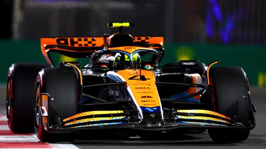 Lando Norris, en el McLaren Lando Norris, en el McLaren