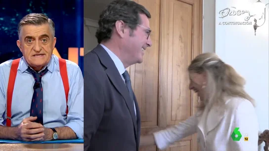 Wyoming, a Díaz y Garamendi por la reducción de la jornada laboral Tras su desencuentro por la reducción de la jornada laboral, Wyoming compara a Yolanda Díaz y Garamendi con 'Bennifer': "No tienen un acuerdo matrimonial picantón, solo el compromiso de pasarse por la piedra las propuestas del otro una vez por semana".