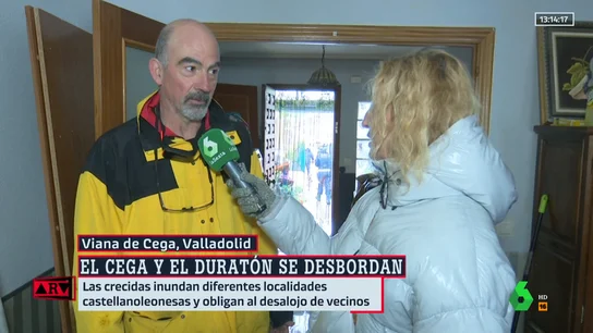 Así ha quedado una casa de Viana de Cega tras la crecida del río Así ha quedado una casa de Viana de Cega tras la crecida del río